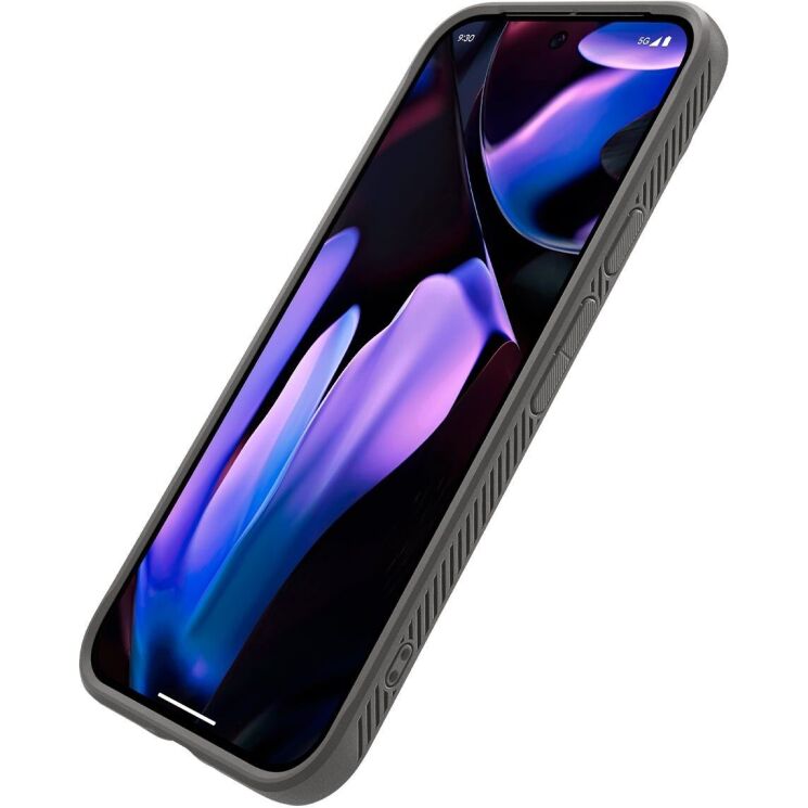 Защитный чехол Spigen (SGP) Rugged Armor для Google Pixel 9 Pro XL - Marble Grey: фото 7 из 16