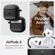 Защитный чехол Spigen (SGP) Rugged Armor (FH) для Apple AirPods 4 - Black (364422B). Фото 10 из 15