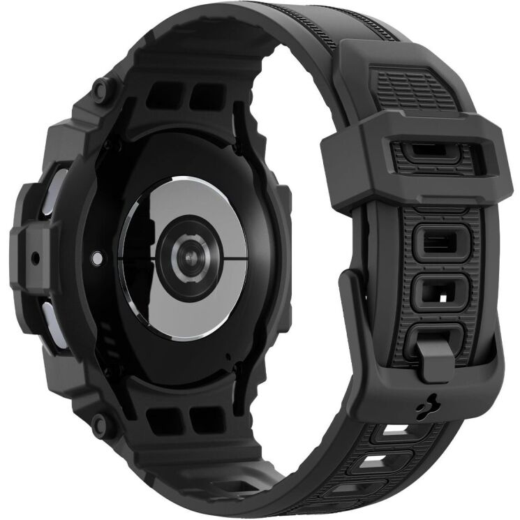 Защитный чехол Spigen (SGP) Rugged Armor Pro (FW) для Samsung Galaxy Watch 7 (40mm) - Matte Black: фото 6 из 18