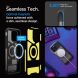 Защитный чехол Spigen (SGP) Slim Armor (MagFit) для Apple iPhone 16 Pro - Black (366216B). Фото 14 из 17