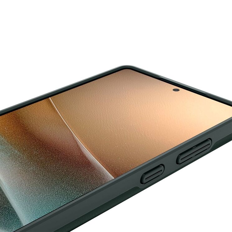 Защитный чехол Spigen (SGP) Thin Fit (MagFit) для Samsung Galaxy S25 Ultra (S938) ACS08947 - Abyss Green: фото 12 из 17