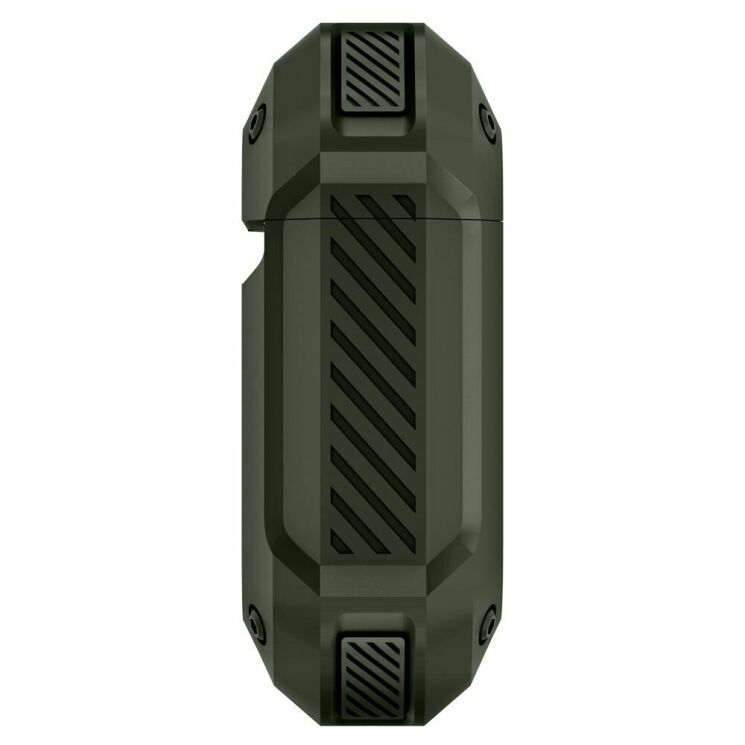 Защитный чехол Spigen (SGP) Tough Armor для Apple AirPods 1 / 2 - Military Green: фото 6 из 14