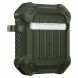 Защитный чехол Spigen (SGP) Tough Armor для Apple AirPods 1 / 2 - Military Green (204516G). Фото 7 из 14
