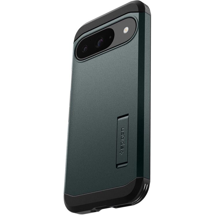 Защитный чехол Spigen (SGP) Tough Armor для Google Pixel 9 / 9 Pro - Abyss Green: фото 3 из 16