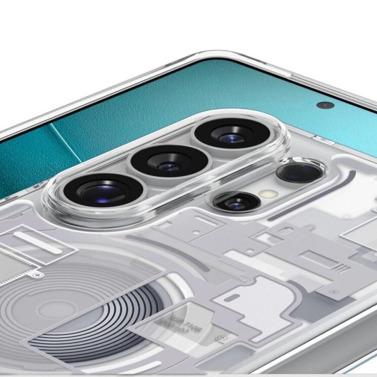 Захисний чохол Spigen Ultra Hybrid Zero One (MagFit) для Samsung Galaxy S26 Ultra (S948) ACS10683 - One White: фото 6 з 14