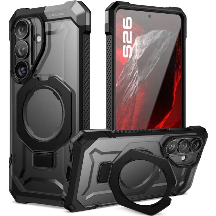 Защитный чехол Supcase UB Grip MagSafe для Samsung Galaxy S26 (S942) 843439160828 - Black: фото 1 из 9