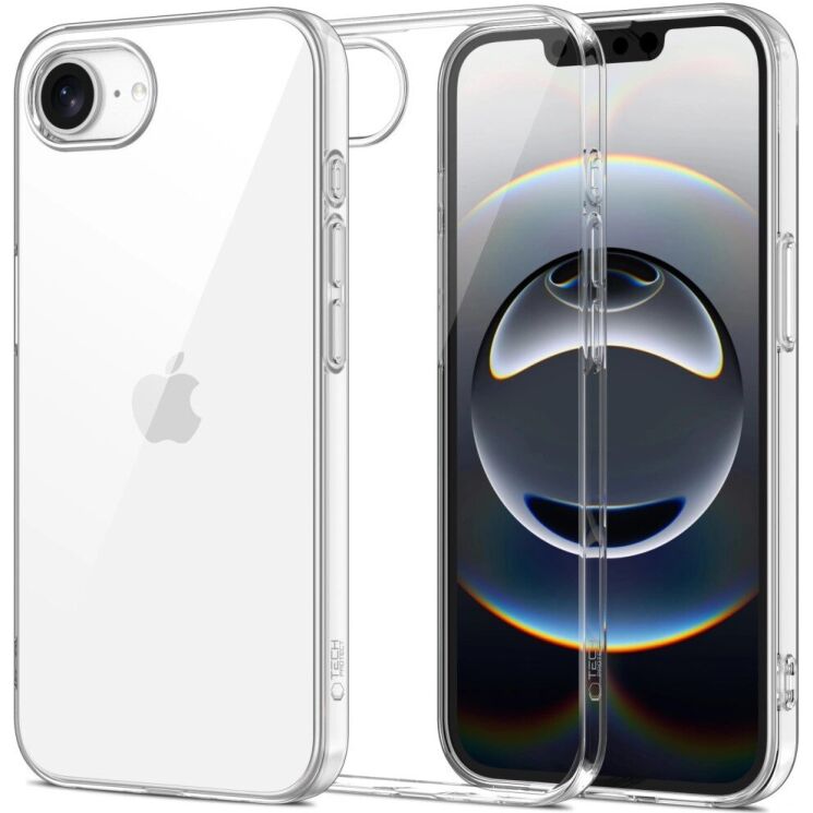 Защитный чехол Tech-Protect FlexAir для Apple iPhone 16e - Clear: фото 1 из 6
