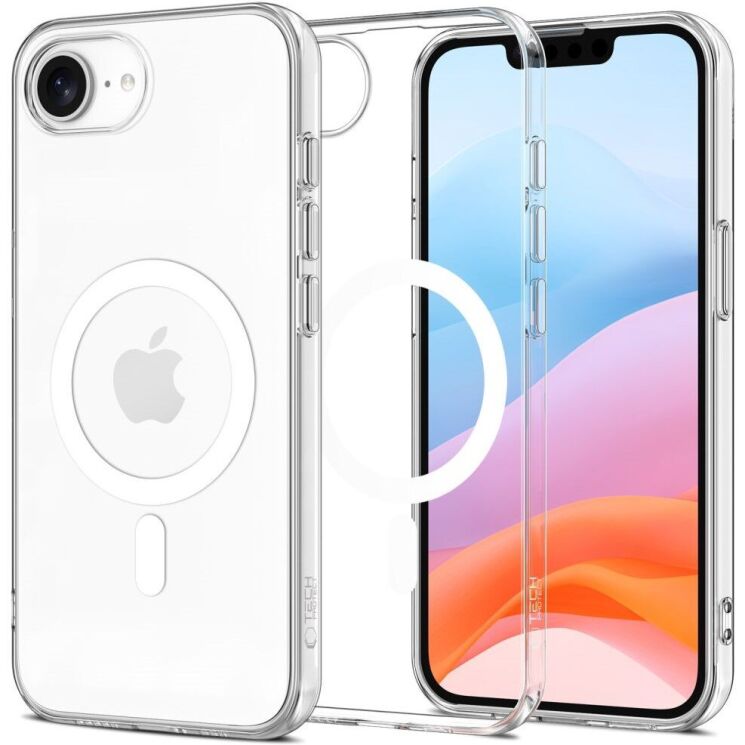 Захисний чохол Tech-Protect FlexAir MagSafe для Apple iPhone 16e - Clear: фото 1 з 7