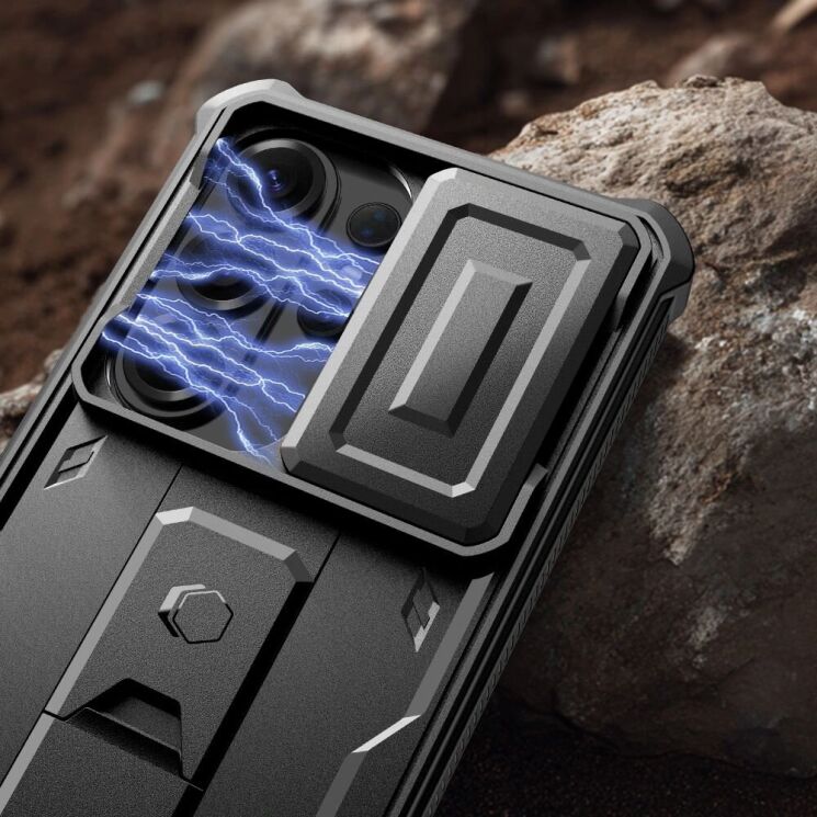 Защитный чехол Tech-Protect Kevlar Cam 2 Set для Samsung Galaxy S26 Ultra (S948) - Black: фото 3 из 8