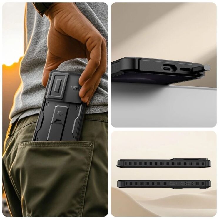 Защитный чехол Tech-Protect Kevlar Cam 2 Set для Samsung Galaxy S26 Ultra (S948) - Black: фото 8 из 8