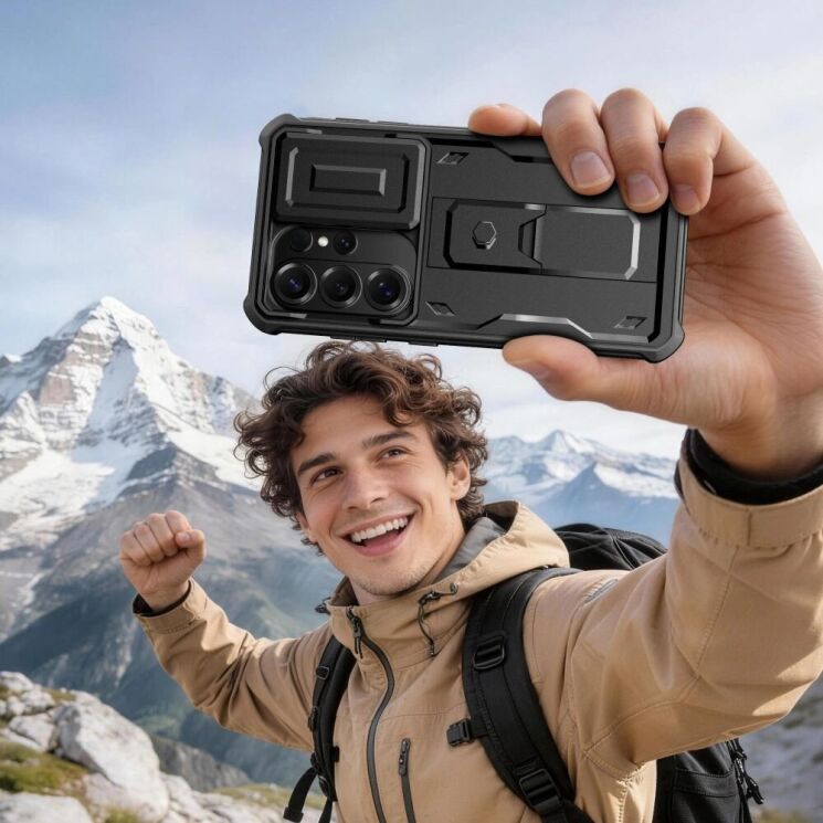 Защитный чехол Tech-Protect Kevlar Cam 2 Set для Samsung Galaxy S26 Ultra (S948) - Black: фото 7 из 8