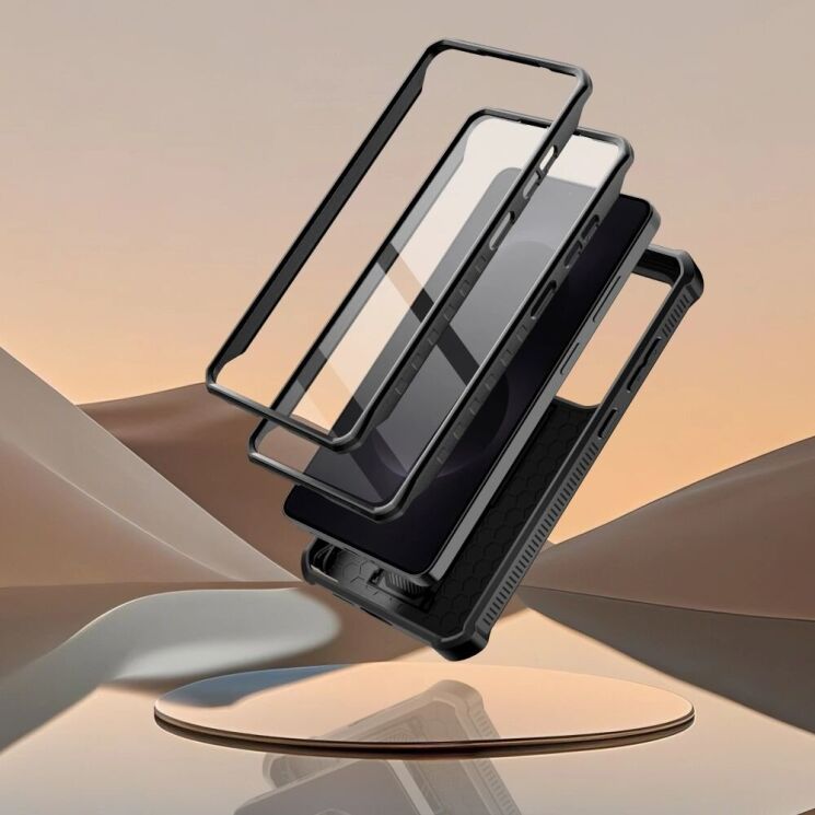 Защитный чехол Tech-Protect Kevlar Cam 2 Set для Samsung Galaxy S26 Ultra (S948) - Black: фото 5 из 8