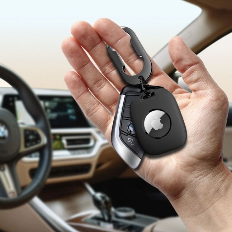 Захисний чохол Tech-Protect Velar для Apple AirTags / AirTags 2 - Black: фото 6 з 7