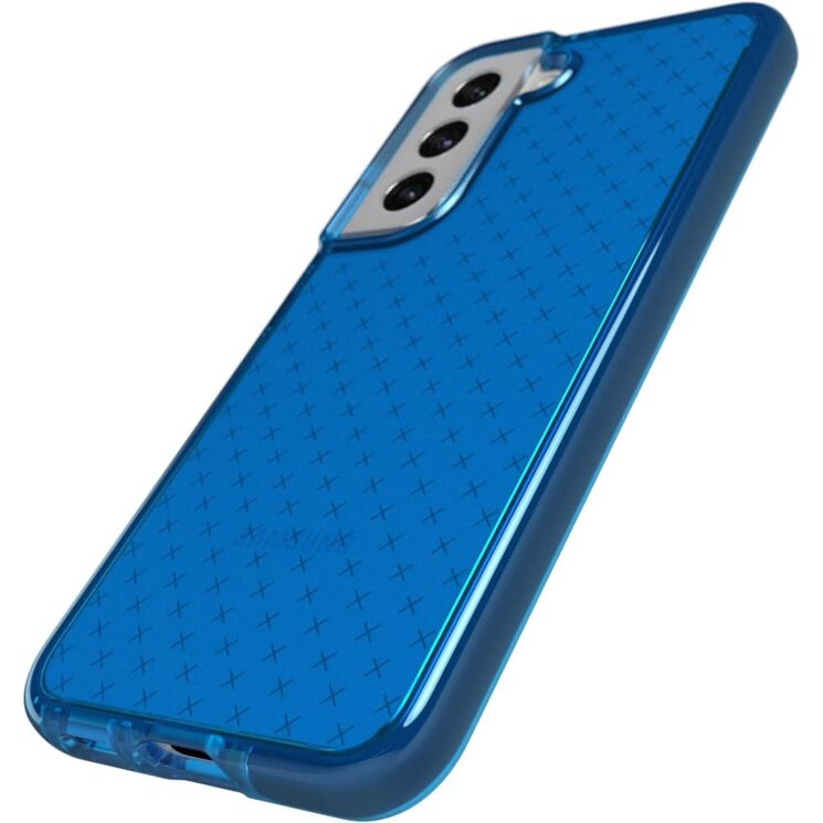 Защитный чехол Tech21 Evo Check для Samsung Galaxy S22 (S901) - Blue: фото 6 из 7