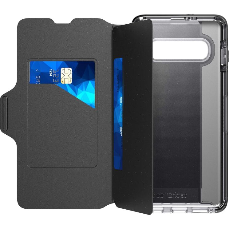 Защитный чехол Tech21 Evo Wallet для Samsung Galaxy S10 Plus (G975) T21-6957 - Black: фото 7 из 7