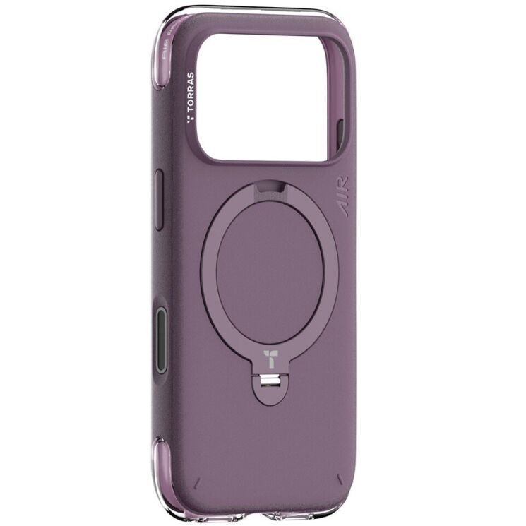 Захисний чохол TORRAS Ostand Q3 Air Essential (with MagSafe) для Apple iPhone 18 Pro / 17 Pro - Purple: фото 1 з 1