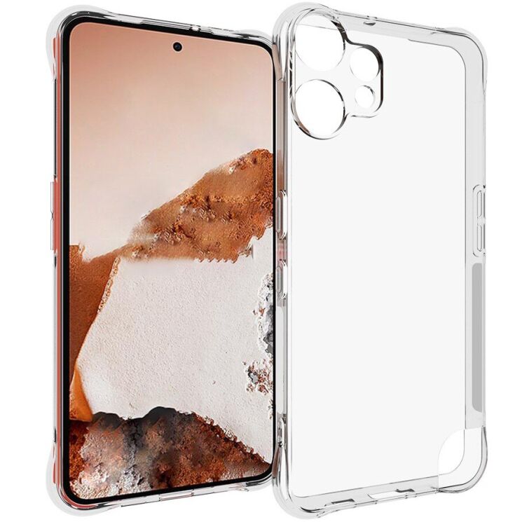 Захисний чохол UniCase AirBag Flow для Nothing CMF Phone 2 Pro - Transparent: фото 1 з 5