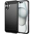 Защитный чехол UniCase Carbon для Apple iPhone 16 Plus - Black (360602B)