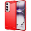 Захисний чохол UniCase Carbon для OPPO Reno 12 - Red (356819R)