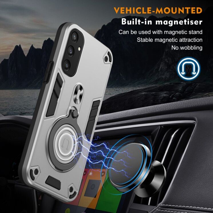 Захисний чохол UniCase Cosmic Armor для Samsung Galaxy S25 (S931) - Black: фото 7 з 7