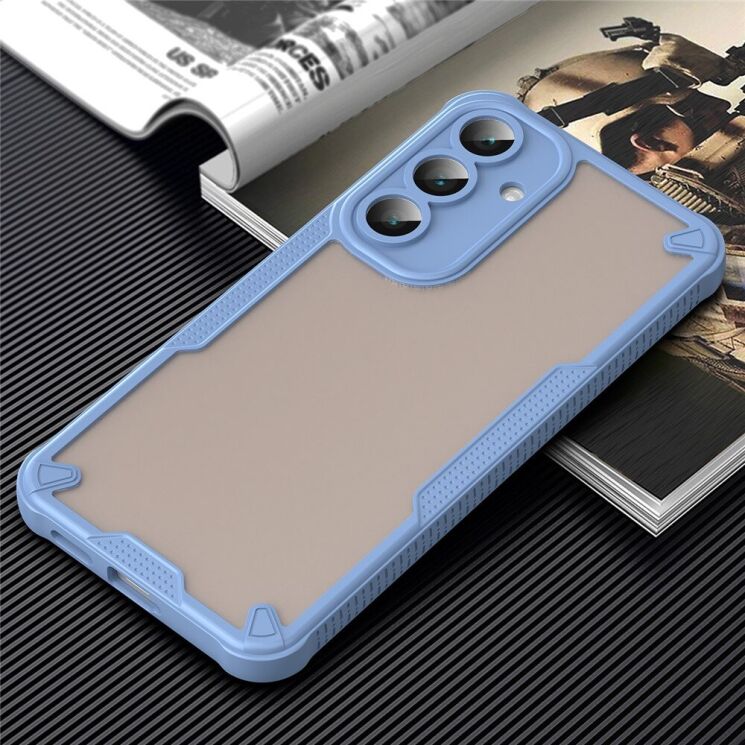 Защитный чехол UniCase Falcon Frame для Samsung Galaxy S25 FE (S731) - Blue: фото 3 из 10