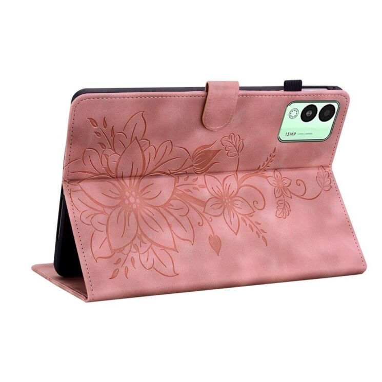 Защитный чехол UniCase Flower для TECNO Megapad 11 - Pink: фото 4 из 7