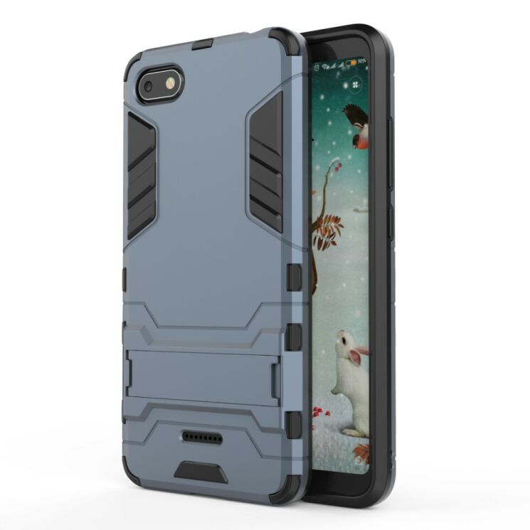 Защитный чехол UniCase Hybrid для Xiaomi Redmi 6A - Dark Blue: фото 2 из 7