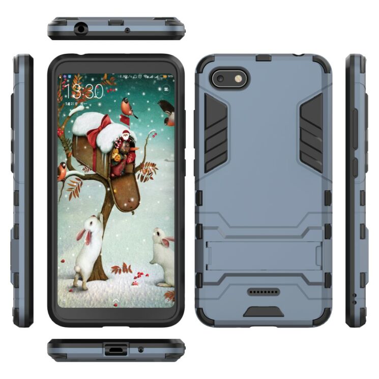 Защитный чехол UniCase Hybrid для Xiaomi Redmi 6A - Dark Blue: фото 4 из 7