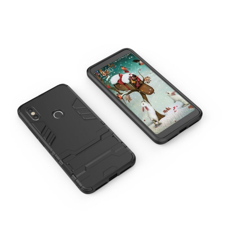 Захисний чохол UniCase Hybrid для Xiaomi Redmi S2 - Black: фото 3 з 8