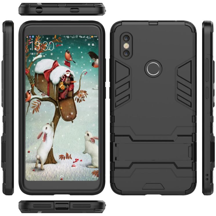 Захисний чохол UniCase Hybrid для Xiaomi Redmi S2 - Black: фото 7 з 8