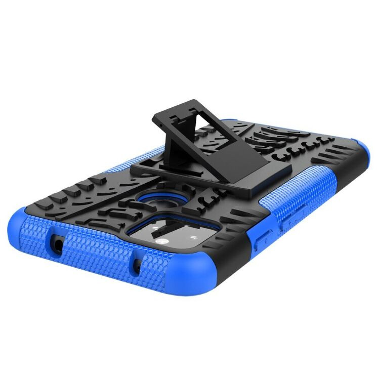 Противоударный чехол UniCase Hybrid X для Google Pixel 4a 5G - Blue: фото 7 из 9