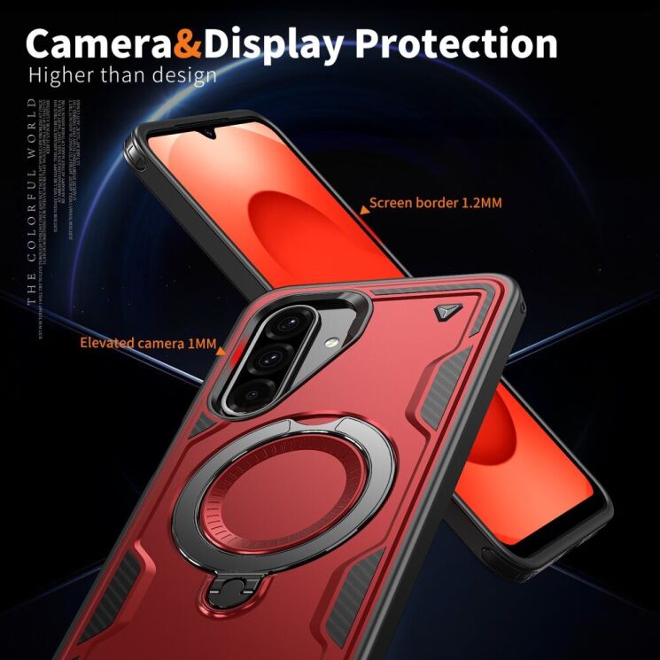 Защитный чехол UniCase Lander Armor для Samsung Galaxy A26 (A266) - Baby Blue: фото 5 из 6