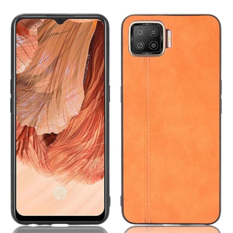 Захисний чохол UniCase Leather Series для OPPO A73 (2020) - Brown: фото 1 з 10