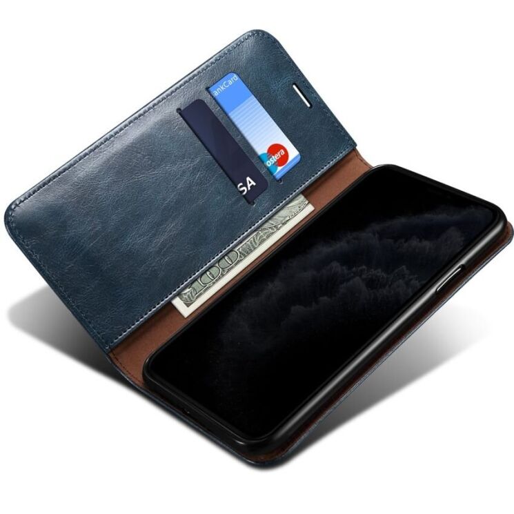 Защитный чехол UniCase Leather Wallet для Samsung Galaxy S20 FE (G780) - Blue: фото 4 из 7