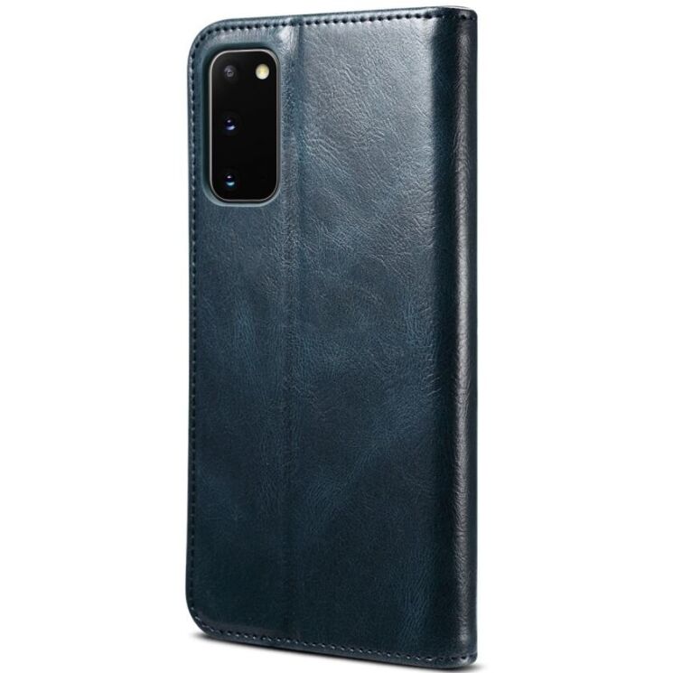 Защитный чехол UniCase Leather Wallet для Samsung Galaxy S20 FE (G780) - Blue: фото 3 из 7