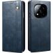 Захисний чохол UniCase Leather Wallet для Xiaomi Redmi Note 14 Pro Plus - Blue (373225L). Фото 1 з 7