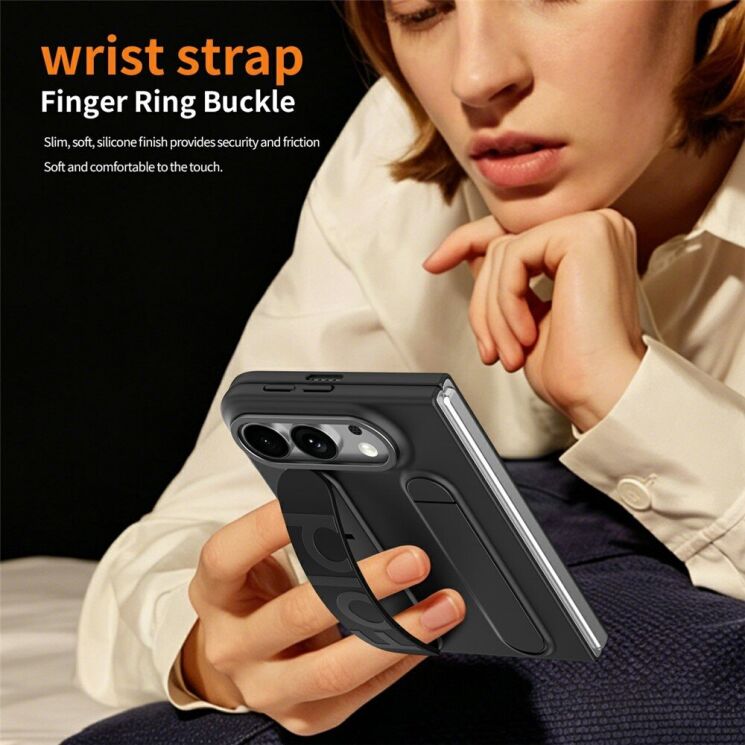 Захисний чохол UniCase Wrist Stand (FF) для iPhone Duo - Transparent: фото 4 з 7