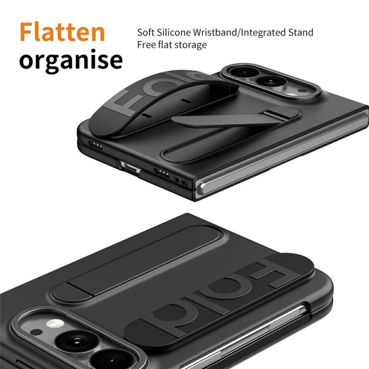 Захисний чохол UniCase Wrist Stand (FF) для iPhone Duo - Transparent: фото 6 з 7