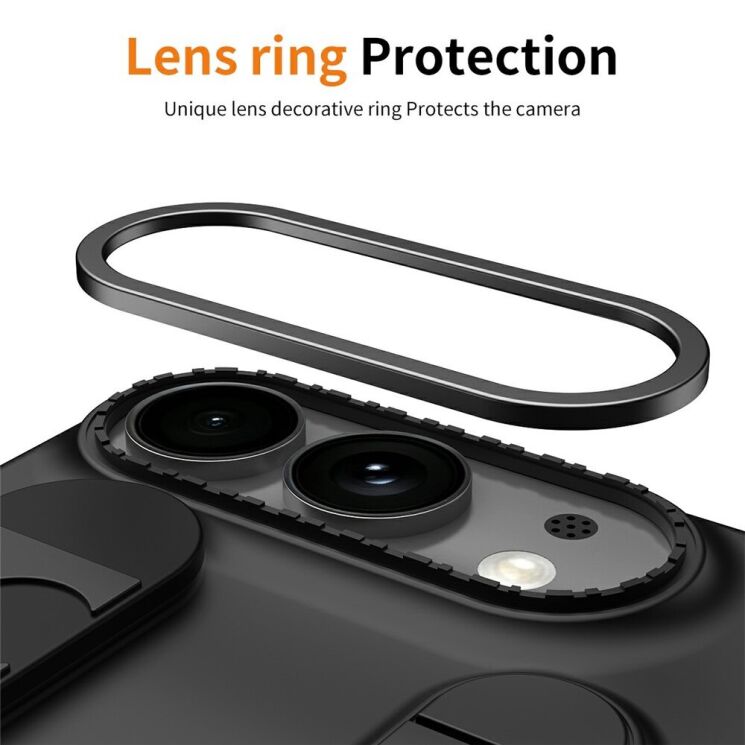 Захисний чохол UniCase Wrist Stand (FF) для iPhone Duo - Transparent: фото 2 з 7