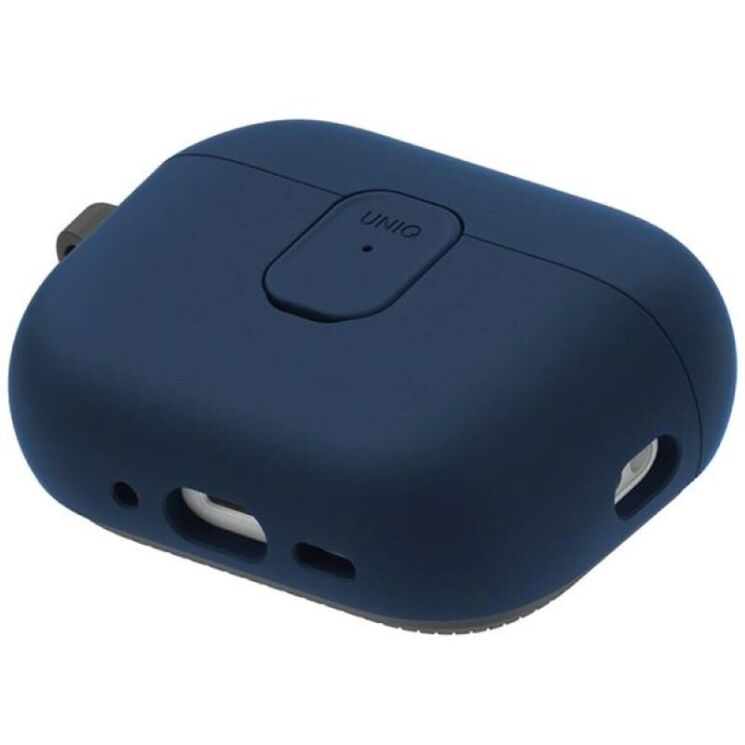 Защитный чехол UNIQ Clyde для AirPods Pro 3 - Blue: фото 5 из 8