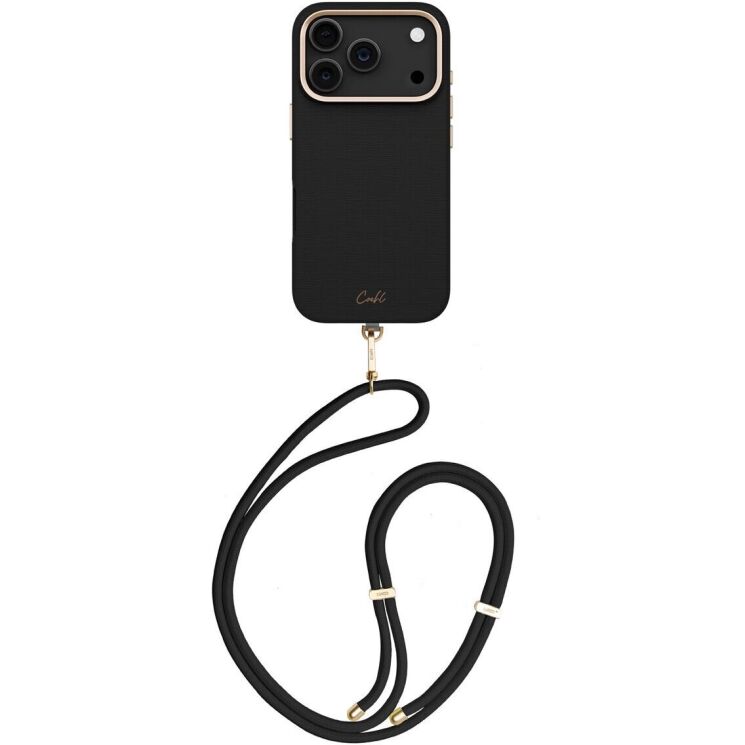 Защитный чехол UNIQ Coehl Mirelle Magnetic для iPhone 17 Pro (UNIQ-IP6.3P(2025)-MIRMEBNY) - Black (422717B) Защитный чехол UNIQ Coehl Mirelle Magnetic для iPhone 17 Pro (UNIQ-IP6.3P(2025)-MIRMEBNY) - Black: фото 1 из 6