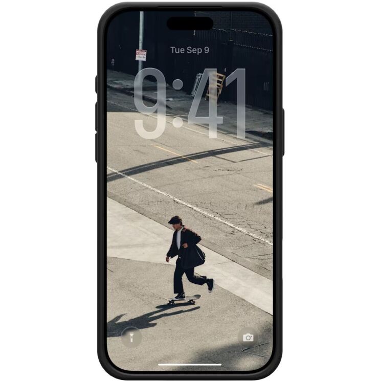 Захисний чохол URBAN ARMOR GEAR Fibr Armor MagSafe для iPhone 17 Pro Max - Kevlar Graphite / Bronze: фото 2 з 10