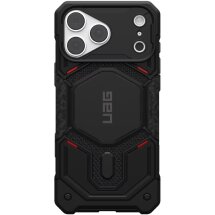 Защитный чехол URBAN ARMOR GEAR Monarch Pro Kevlar MagSafe для iPhone 18 Pro Max (114568113940) - Kevlar Black: фото 1 из 9
