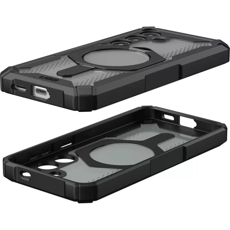 Защитный чехол URBAN ARMOR GEAR (UAG) Plasma XTE для Samsung Galaxy S24 (S921) 214448114034 - Black / Silver: фото 13 из 19