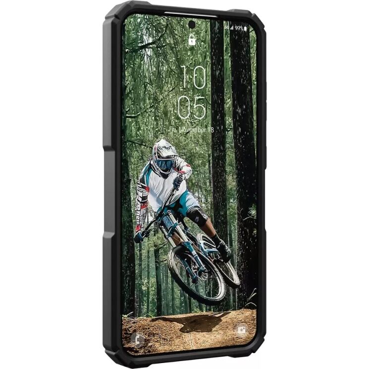 Защитный чехол URBAN ARMOR GEAR (UAG) Plasma XTE для Samsung Galaxy S24 (S921) 214448114034 - Black / Silver: фото 10 из 19