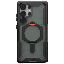 Защитный чехол URBAN ARMOR GEAR (UAG) Plasma XTE Pro для Samsung Galaxy S25 Ultra (S938) 214467114097 - Black / Orange: фото 1 из 11
