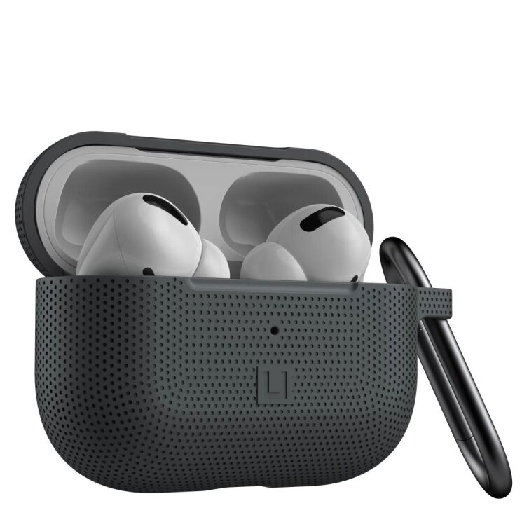 Захисний чохол URBAN ARMOR GEAR (UAG) [U] Dot Silicone Case для Apple AirPods Pro - Black: фото 1 з 10