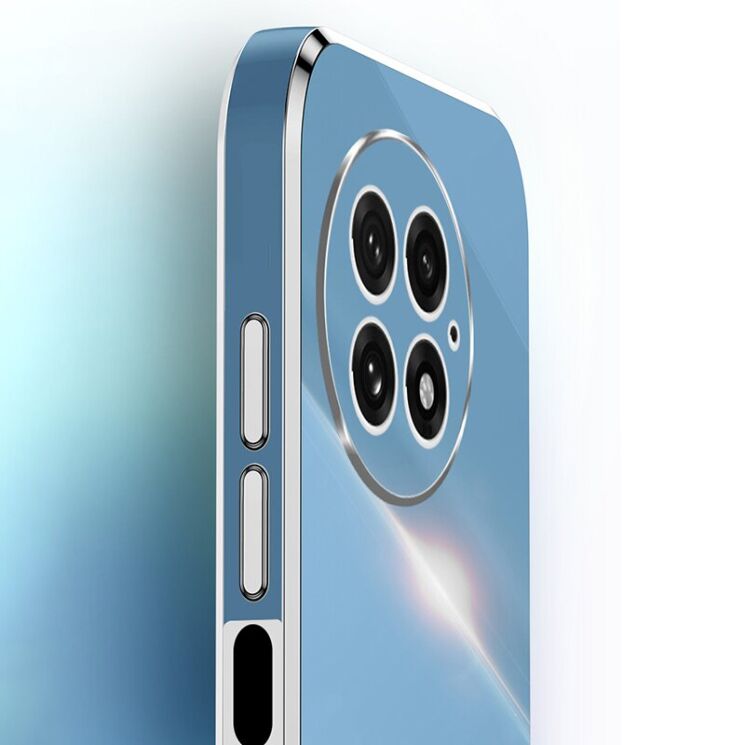 Захисний чохол XINLI Porcelain Magnetic для OnePlus 13 - Cyan: фото 5 з 6