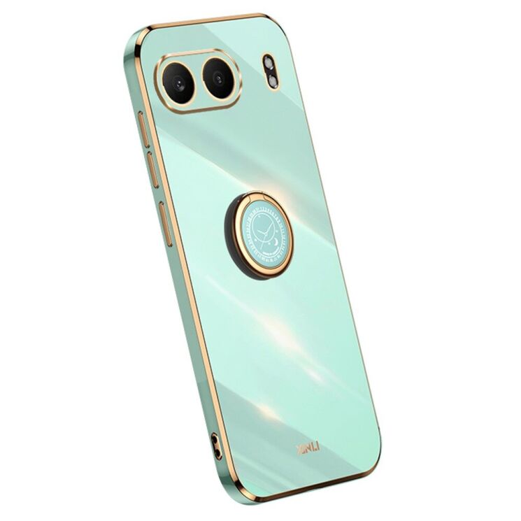 Захисний чохол XINLI Porcelain Magnetic для OnePlus Nord 4 - Cyan: фото 1 з 8