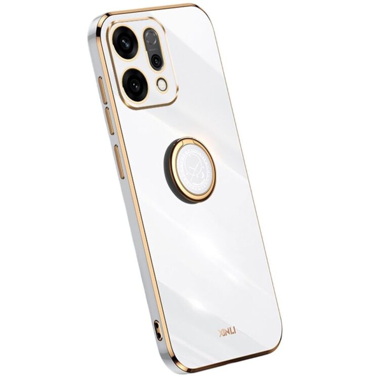 Захисний чохол XINLI Porcelain Magnetic для OPPO Reno 14 5G - White: фото 1 з 8
